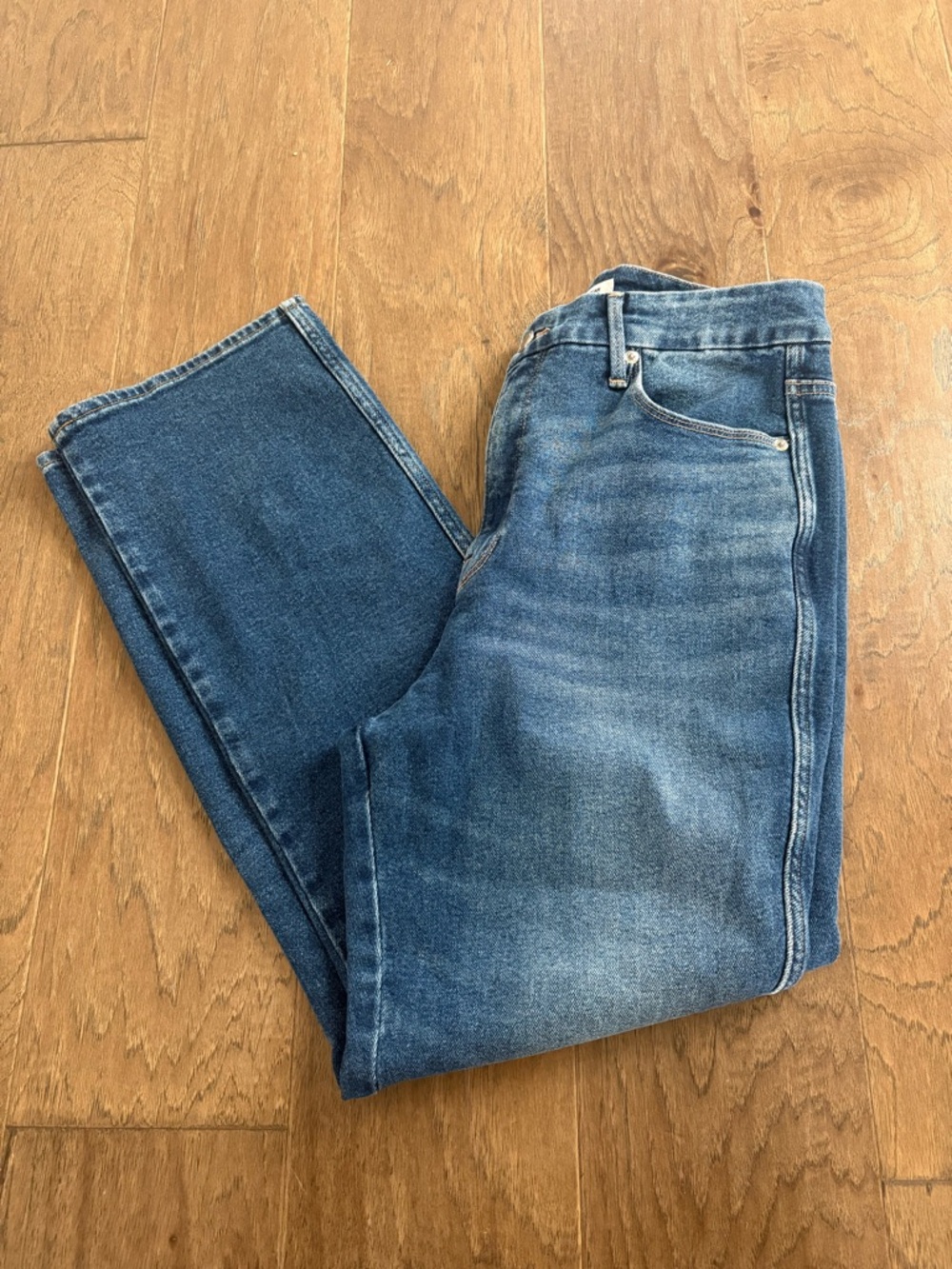 Good American $169 Good Curve dark wash denim jeans women’s size 14